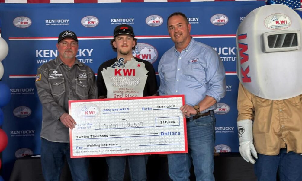 From Chattooga County to the Top of His Trade: Landon Dawson is Welding His Way to a Bright Future