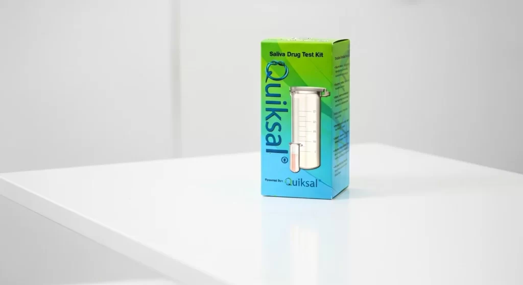 Quiksal oral fluid drug testing kit